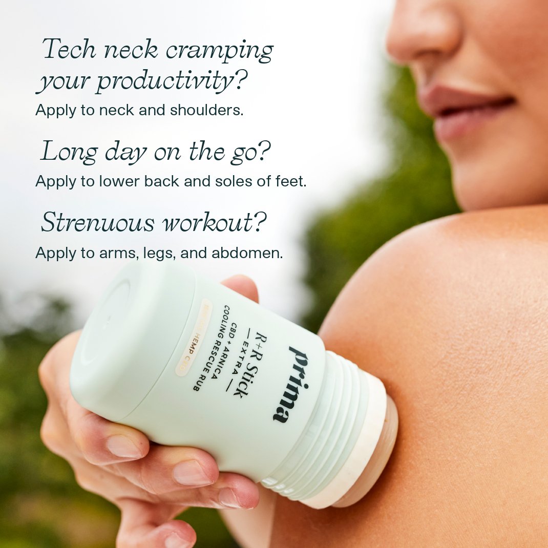 R+R Stick | Extra Strength Cooling Rescue Stick with Arnica & Menthol - PrimaPrimaproduct_type