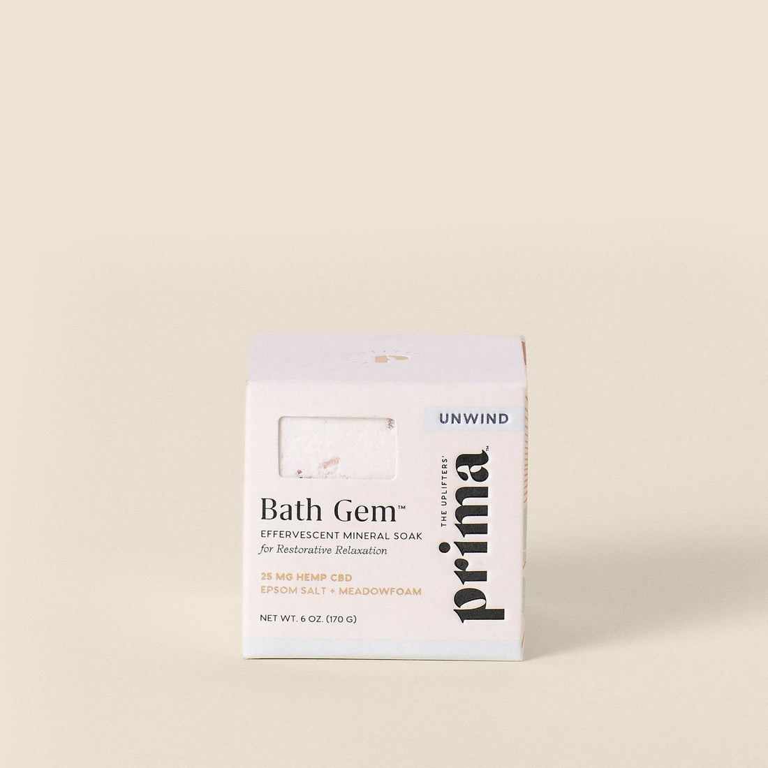 Unwind Bath Gem™ | Moisturizing Bath Soak with Epsom Salt & Magnesium - PrimaPrimaproduct_type